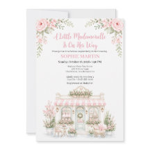 Little Mademoiselle Parisiaanse Café Baby Shower