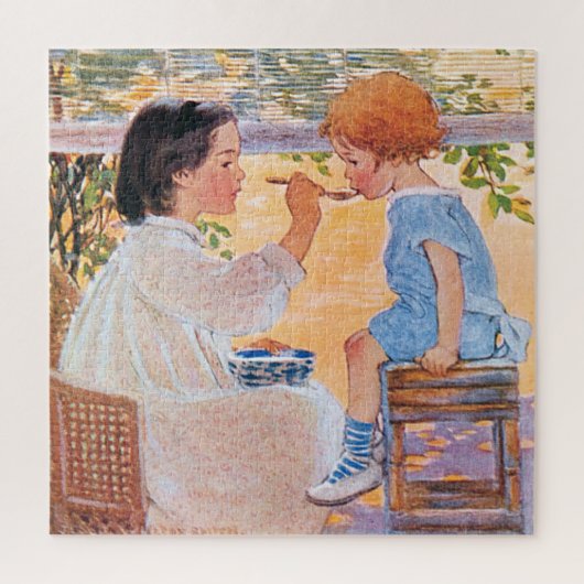 Little mama, Jessie Willcox Smith Legpuzzel (Verticaal)