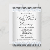 Little Man Ethnic Boy Baby shower Kaart (Achterkant)