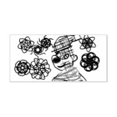 Little man winter 	rubberstempel (Afrduk)