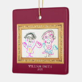 Little Masterpiece Ornament (Links)