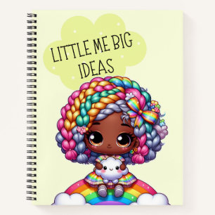 Little Me Big Ideas - Schattige Chibi Girl Geel Notitieboek