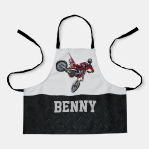 Little Mechanic Dirt Bike Name Race Boy Son Cool Schort