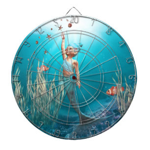 Little Mermaid 1 Dart Board Dartbord