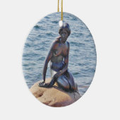 Little Mermaid Copenhagen Circle Ornament (Rechts)