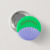 Little Mermaid Geïnspireerd Ronde Button 3,2 Cm (Voorkant /achterkant)
