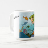Little mermaid koffiemok (Voorkant links)