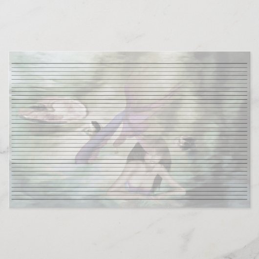 Little Mermaid Lined Stationery Briefpapier (Voorkant)