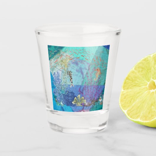 Little Mermaid Shot Glas (Voorkant)