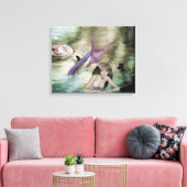 Little Mermaid Wrapped Canvas Afdruk (Insitu (Woonkamer))