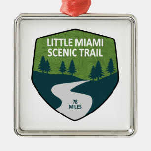 Little Miami Schilderachtig Trail Metalen Ornament