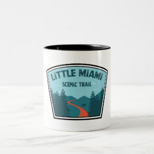 Little Miami Schilderachtig Trail Tweekleurige Koffiemok