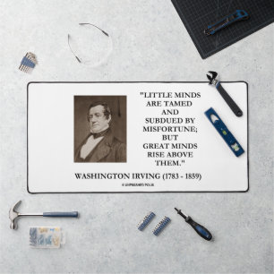 Little Minds Great Minds Rise Washington Irving Bureaumat