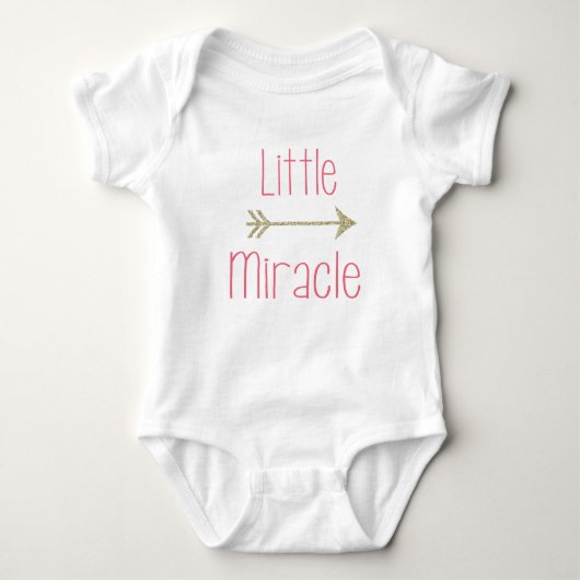 Little Miracle Baby Body Suit Romper (Voorkant)