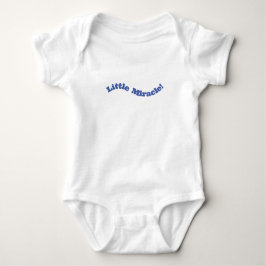 Little Miracle Quote Baby Romper