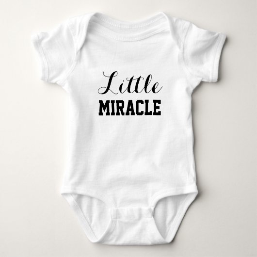 Little Mirakel Baby Jersey Bodysuit (Voorkant)