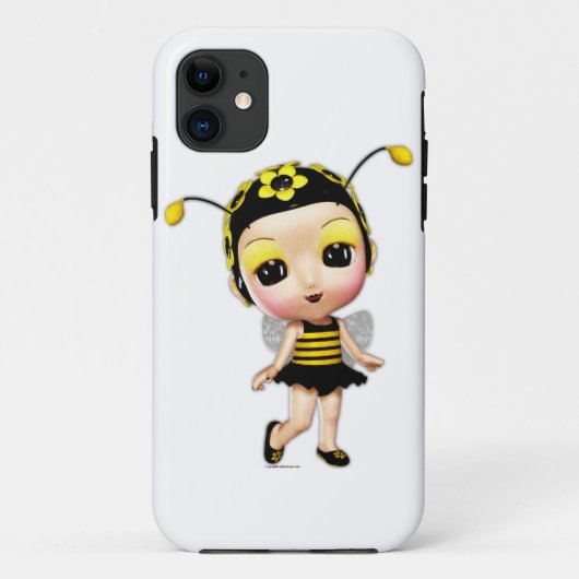 Little Miss Bumblebee iPhone 5 Coque (Dos)