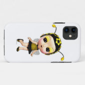 Little Miss Bumblebee iPhone 5 Coque (Dos (Horizontal))