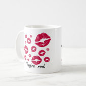 "Little Miss Duck Lips" Café Mug (Devant gauche)
