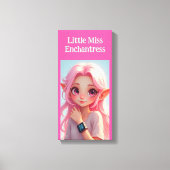 Little Miss Elf  Canvas Afdruk (Voorkant)