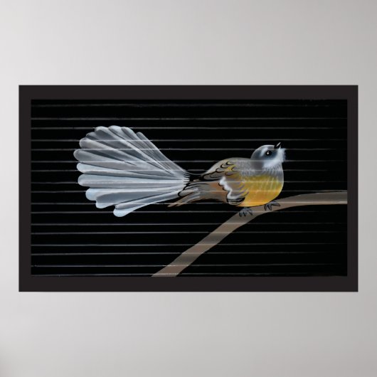 Little Miss Fantail Poster (Voorkant)