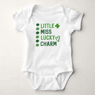 Little Miss Lucky Charm / Schattigee St Patrick's  Romper