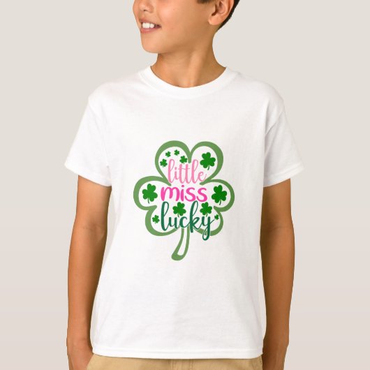 Little Miss Lucky T-shirt (Voorkant)