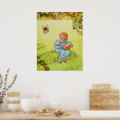 Little Miss Muffet Poster (Keuken)