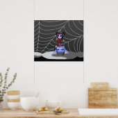 Little Miss Muffet Poster (Keuken)