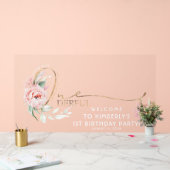 Little Miss Onederful Floral 1er anniversaire Bien (Mariage)