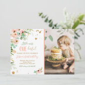Little Miss Onederful Invitation 1er Anniversaire  (Debout devant)