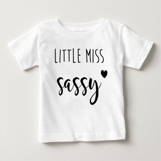 Little Miss Sassy T-Shirt (Devant)