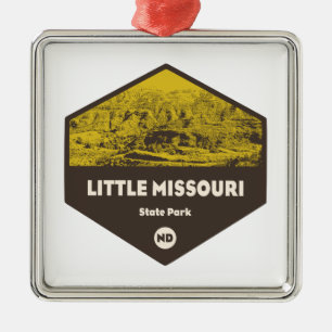 Little Missouri State Park North Dakota Metalen Ornament