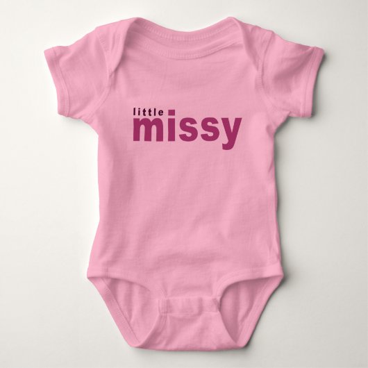 Little Missy Bodysuit (Voorkant)