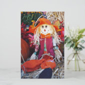 Little Mister Scarecrow Briefpapier (Staand voorkant)