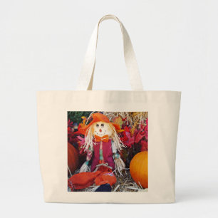 Little Mister Scarecrow Grote Tote Bag