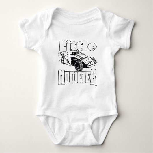 Little Modifier - Dirt Modified Racing Romper (Voorkant)
