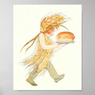 Little Moeder Earth - Mrs Wheat Poster