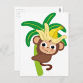 Little Monkey Collectie 105 Briefkaart (Voorkant / Achterkant)