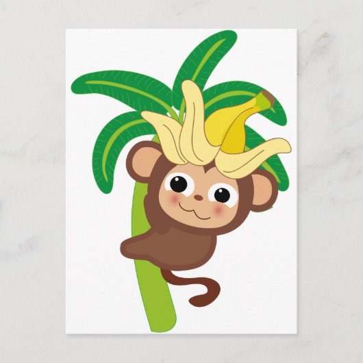 Little Monkey Collectie 105 Briefkaart (Voorkant)