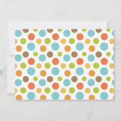 Little Monkey Oerwoud Animals eerste verjaardag ui Kaart (Achterkant)