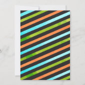 Little Monster 1er anniversaire fêtes Invitations (Dos)