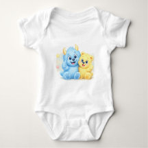 Little Monster Beste Vrienden Zoete Pastel Duo