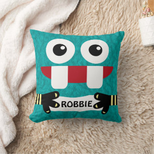 Little Monster Child's Personalized Kussen