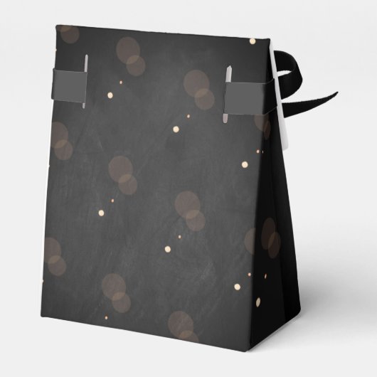 Little Monster Halloween Gender Release Party Bedankdoosjes (Achterkant)