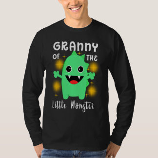 Little Monster Outfit Granny Of The Little Monste T-shirt