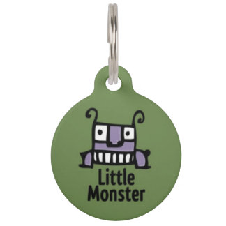 Little Monster Pet ID Tag Huisdierpenning