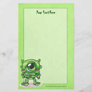Little Monster Stationery Briefpapier
