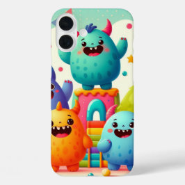 Little Monsters Design iPhone 16 Plus Hoesje