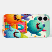 Little Monsters Design Case-Mate iPhone Case (Achterkant (horizontaal))